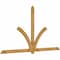 Ekena Millwork Redmond Rough Sawn Timber Gable Bracket, Western Red Cedar, 108"W x 58"H x 2"D x 4"F, 13/12 Pitch GBW108X58X0204RED00RWR - alternate 4